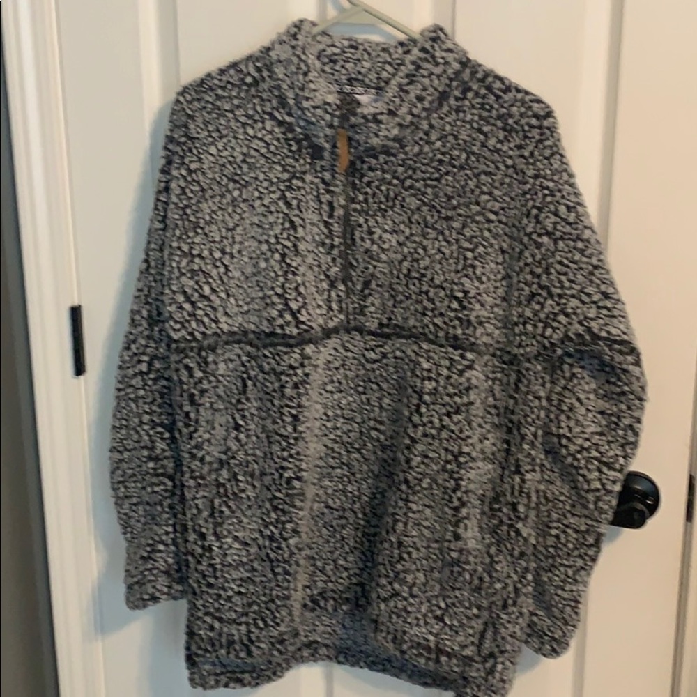 Fluffy pull over